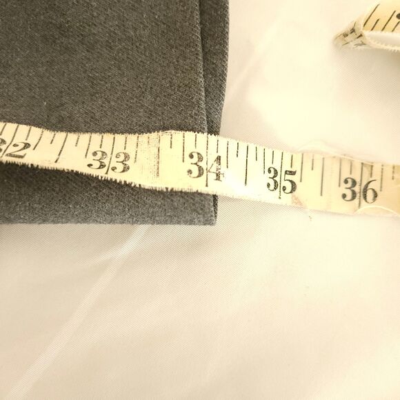 VTG Levi Strauss Mens 41x34 Gray Grey Flat Front Tailored Classics Dress Pants - Picture 6 of 6